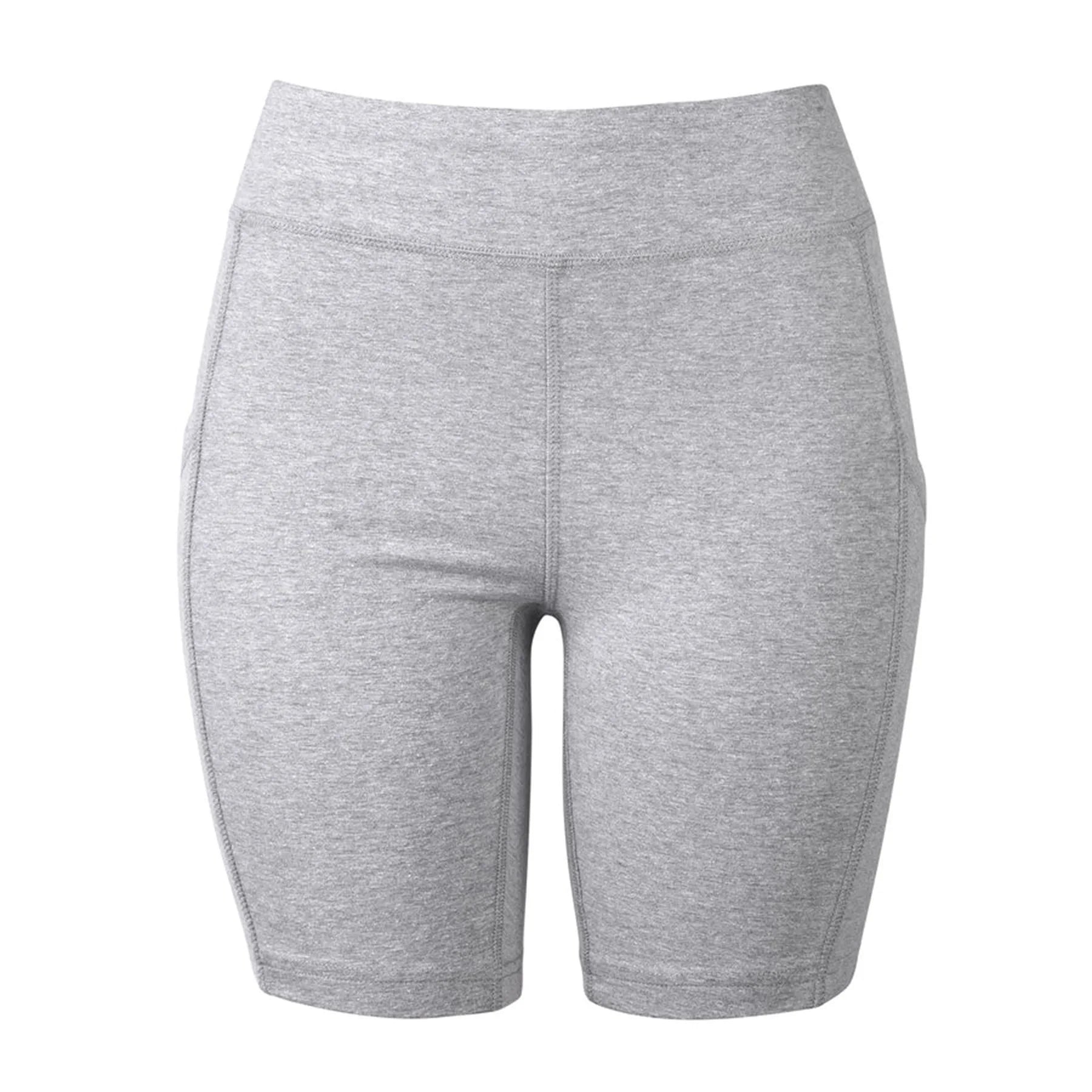 LADIES COTTON 15 INCH OUTSEAM SHORTS WITH POCKETS