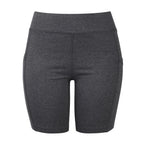 LADIES COTTON 15 INCH OUTSEAM SHORTS WITH POCKETS