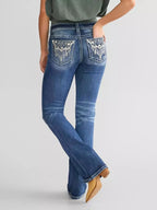 Bell Bottom Jeans Women Flared  Slim fit