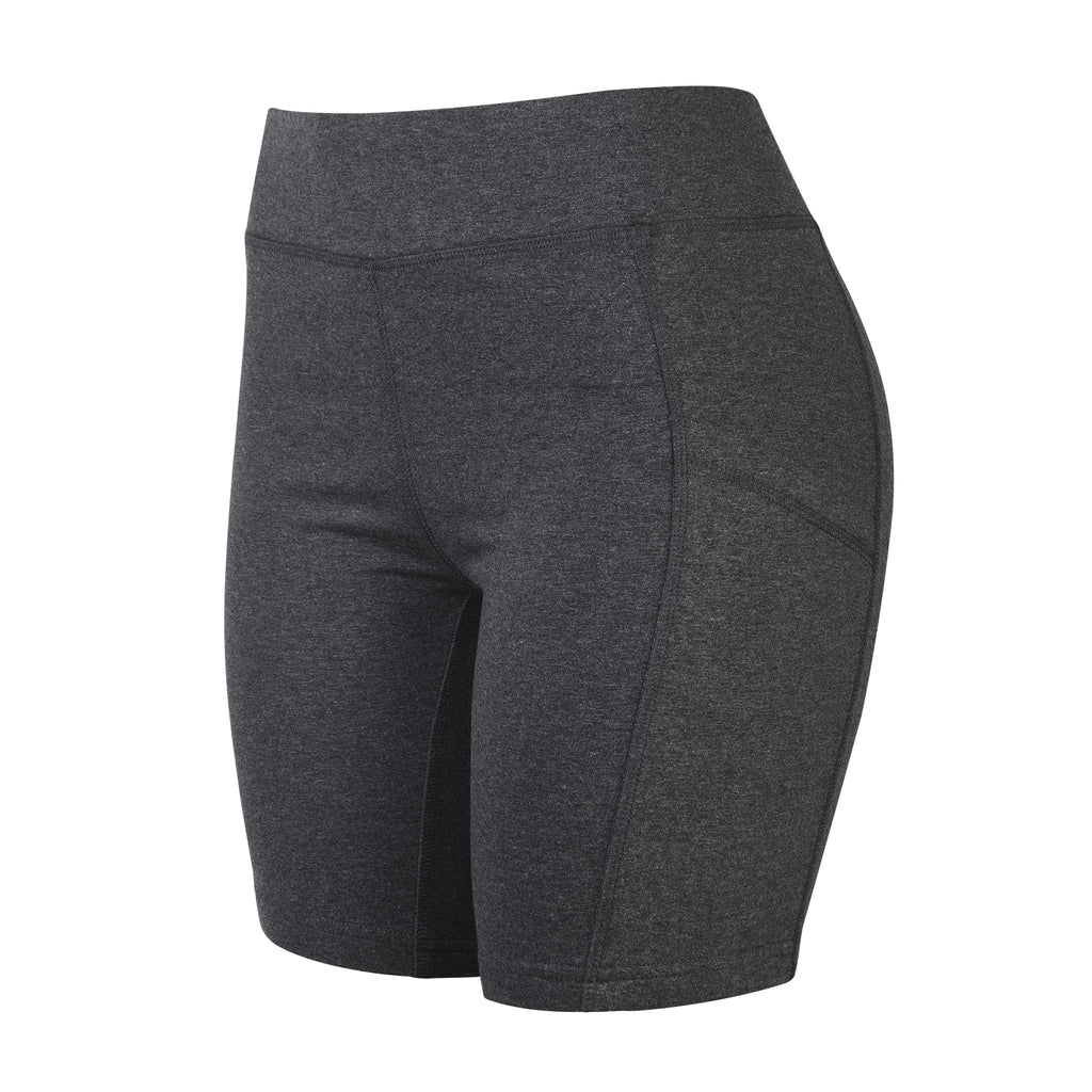 LADIES COTTON 15 INCH OUTSEAM SHORTS WITH POCKETS