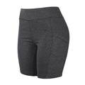 LADIES COTTON 15 INCH OUTSEAM SHORTS WITH POCKETS