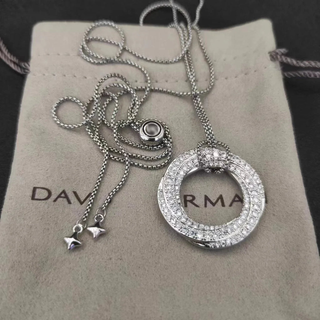 DY Classic Pendant Necklaces Elegant Designs Suitable for Men and Women