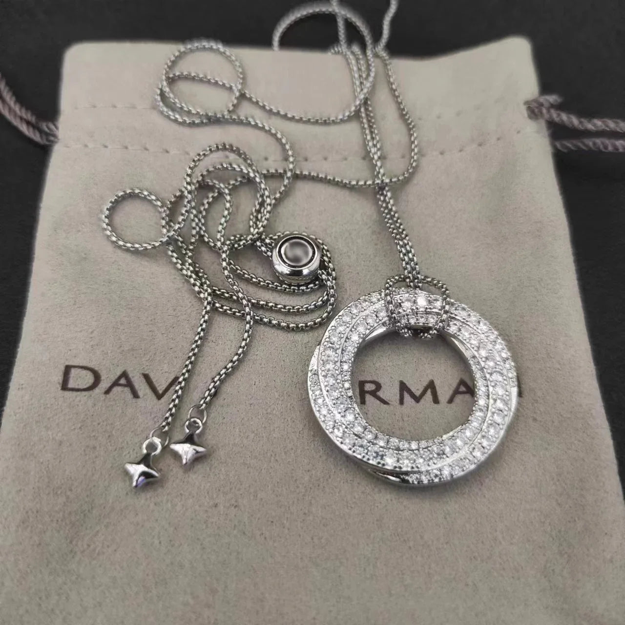 DY Classic Pendant Necklaces Elegant Designs Suitable for Men and Women