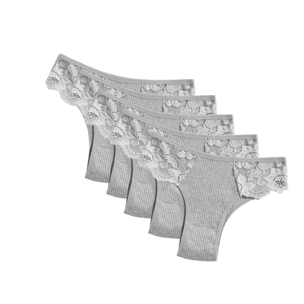 5Pcs/Set Cotton Panties Women Comfort Sexy Lingerie