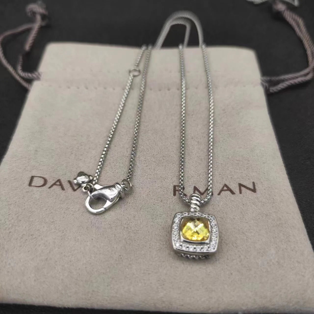 DY Classic Pendant Necklaces Elegant Designs Suitable for Men and Women