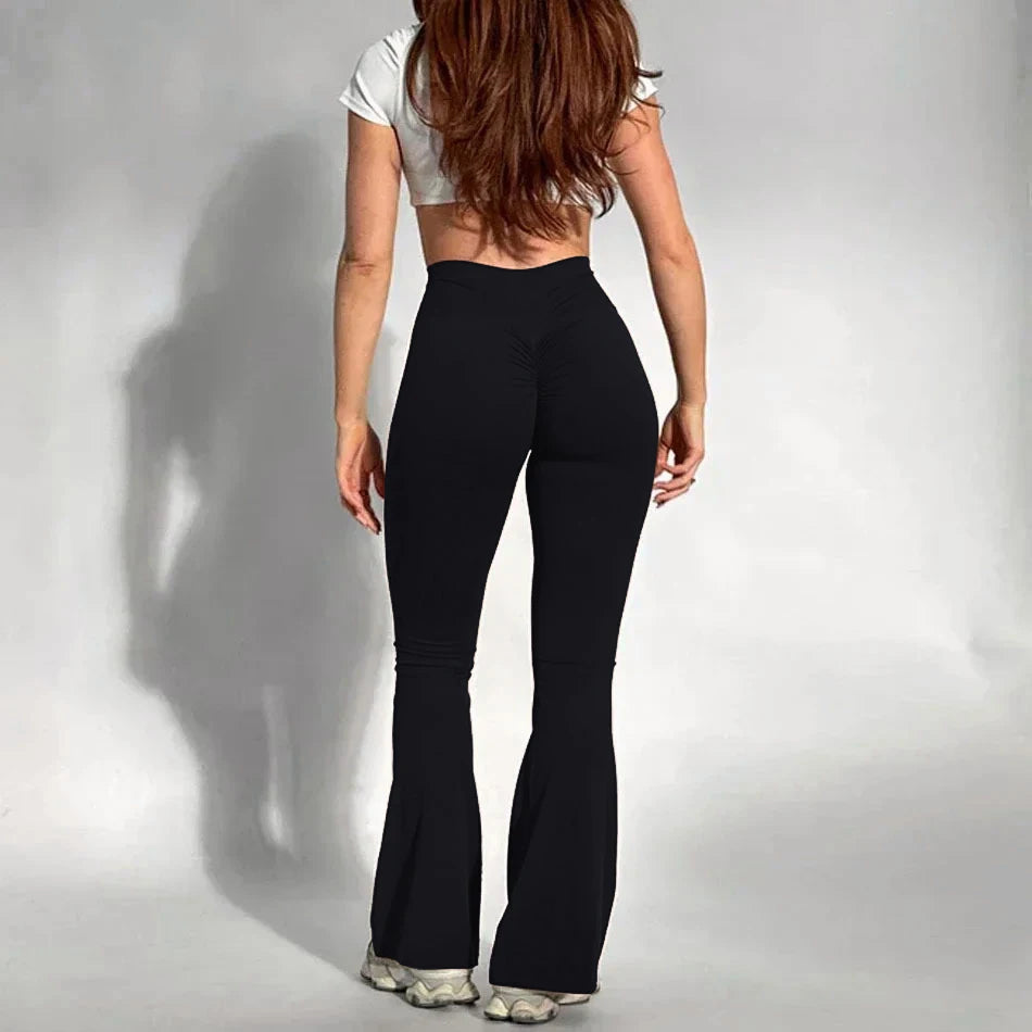 High Waist Butt Lifting Scrunch Butt Pants Women