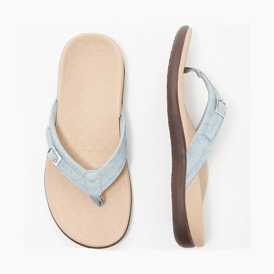 Women Sandals Arch Support Flip Flops for Plantar Fasciitis