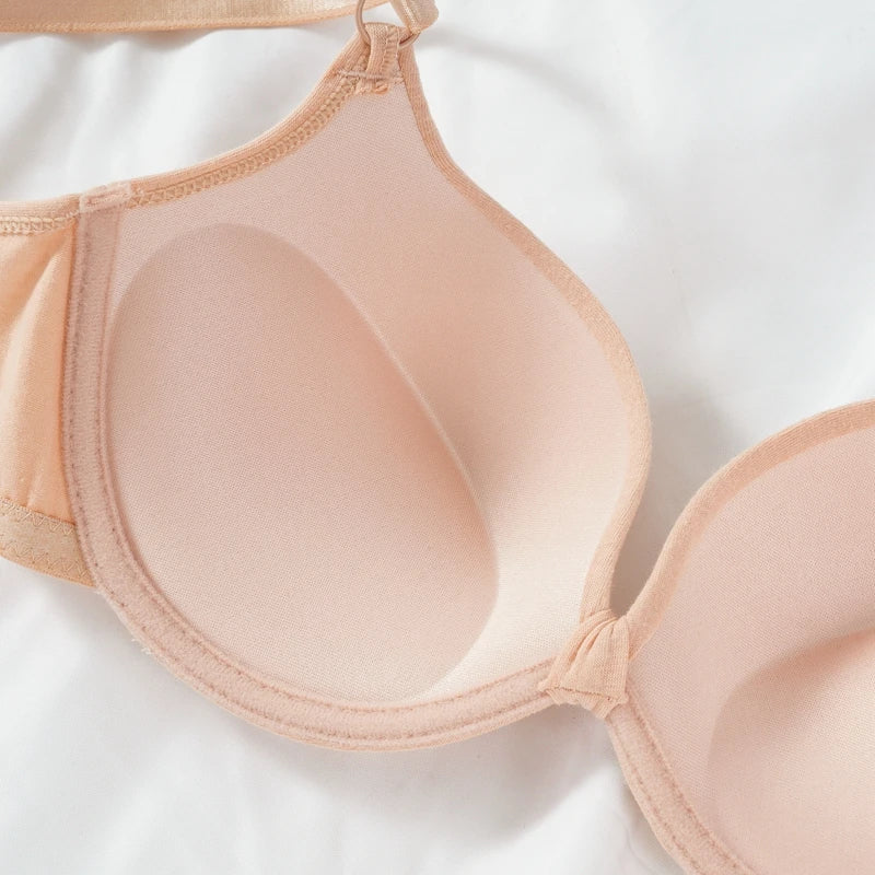 Push Up Bra Sexy Women's Deep V Underwire
