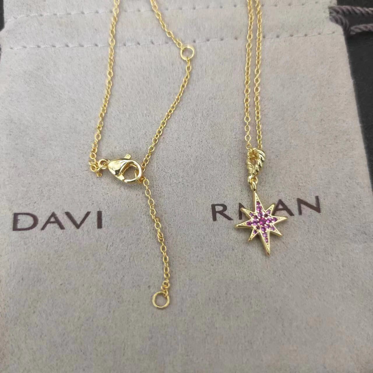 DY Classic Pendant Necklaces Elegant Designs Suitable for Men and Women