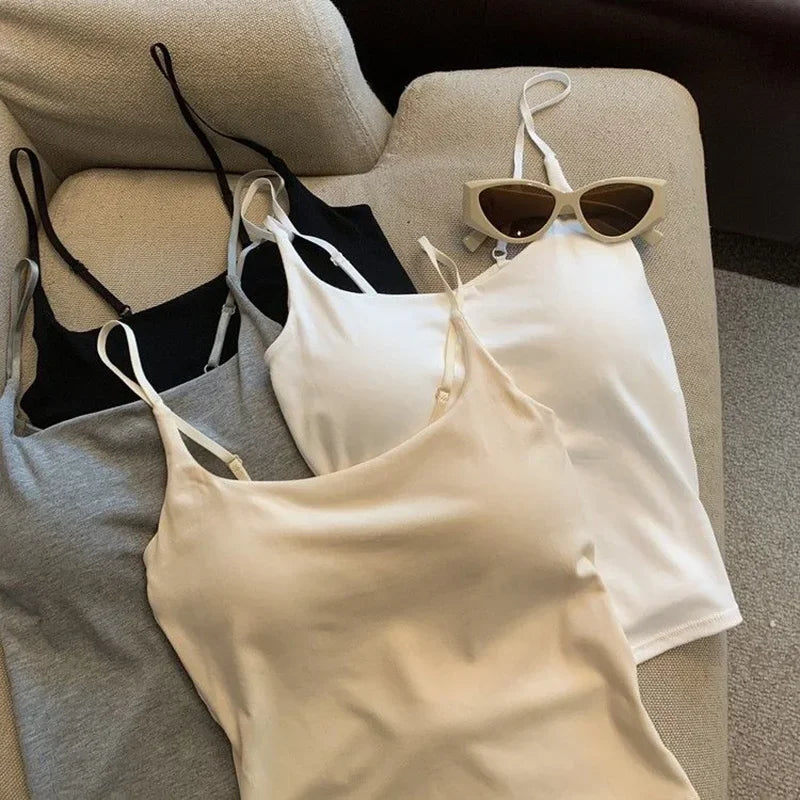 Simple Cotton Summer Camisole Women