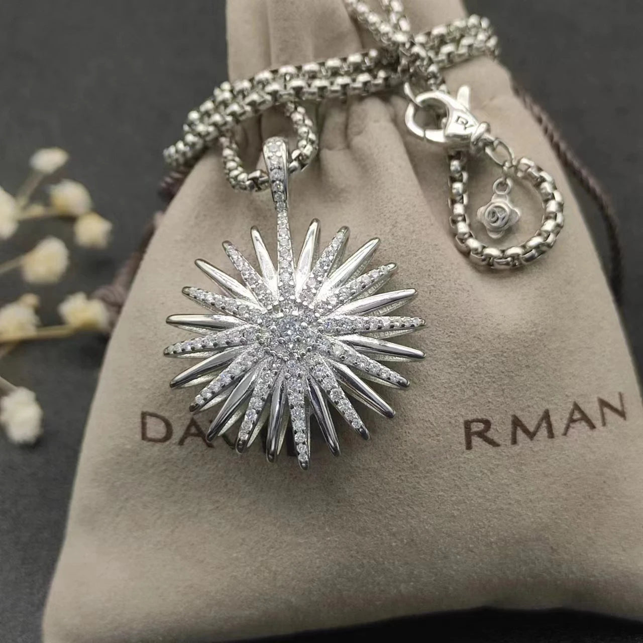 DY Classic Pendant Necklaces Elegant Designs Suitable for Men and Women