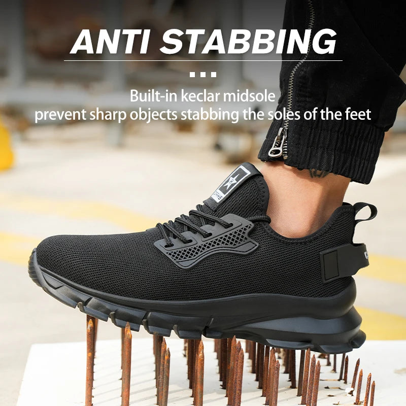 Soft-Soled, Comfortable, Safety Shoes