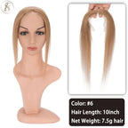 100% Human Hair Patches Natural Hairpiece