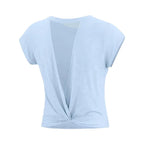 Breathable Workout top Loose Gym Clothes