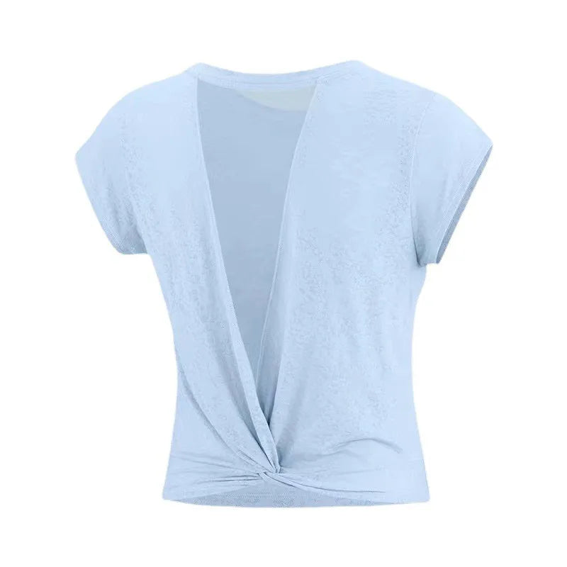 Breathable Workout top Loose Gym Clothes