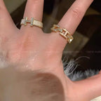 Open Adjustable Ring For Women Dainty Unique Jewelry Gift For Her
