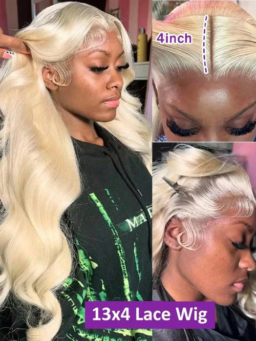 200 Density 613 Human Hair Wig 
13x6 Hd Lace Frontal 40 Inch Blonde Human Hair Wig Pre 
BrazilianBody Wave Lace Front Wigs
