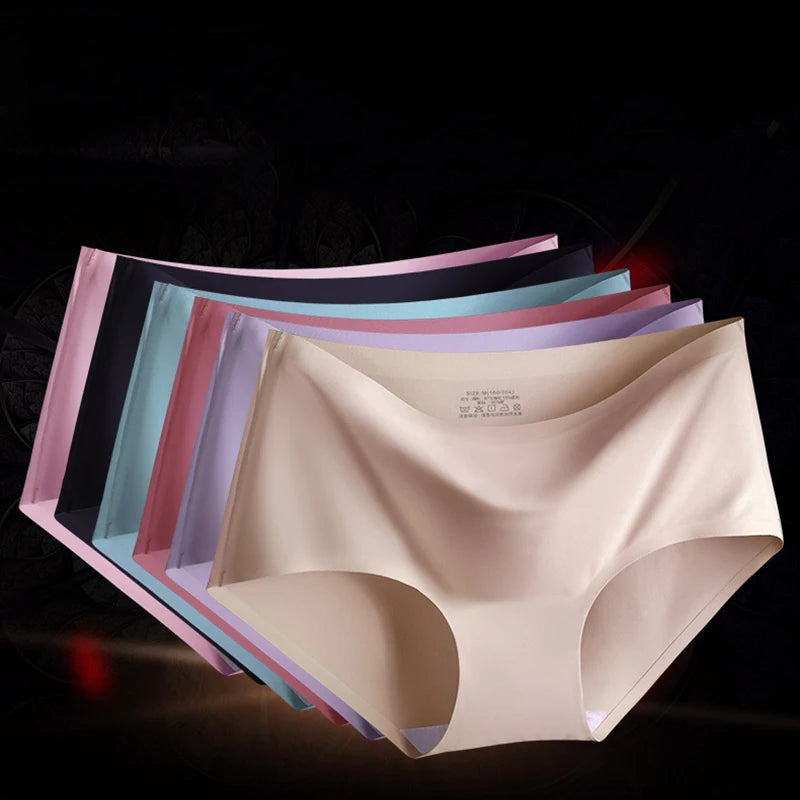 Mid Waist Seamless Women Panties