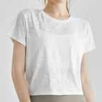 Breathable Workout top Loose Gym Clothes