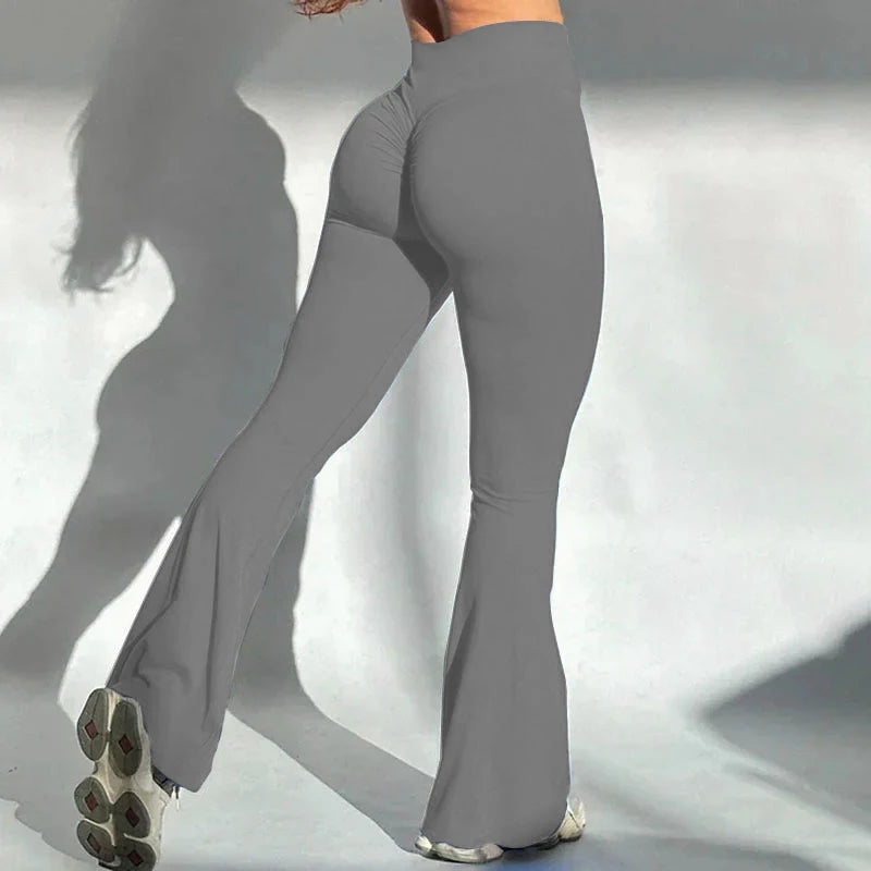 High Waist Butt Lifting Scrunch Butt Pants Women