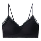 Seamless Lace Thin Small Bust  Bra