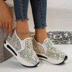 Sneakers Women Sequine Shoes