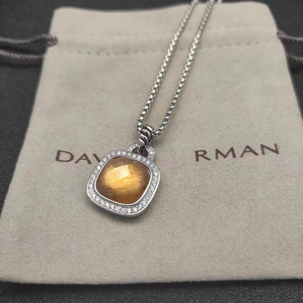 DY Classic Pendant Necklaces Elegant Designs Suitable for Men and Women