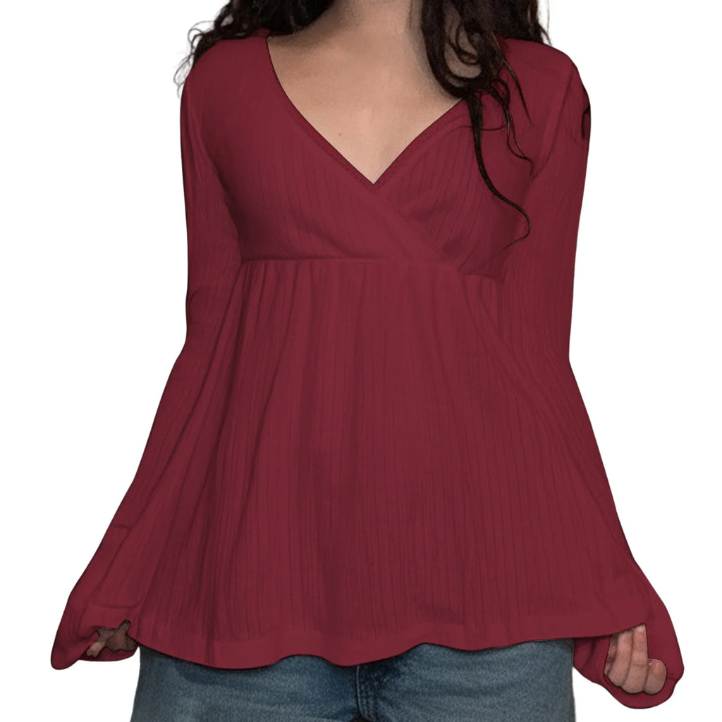 Women s Autumn Long Sleeve Blouse