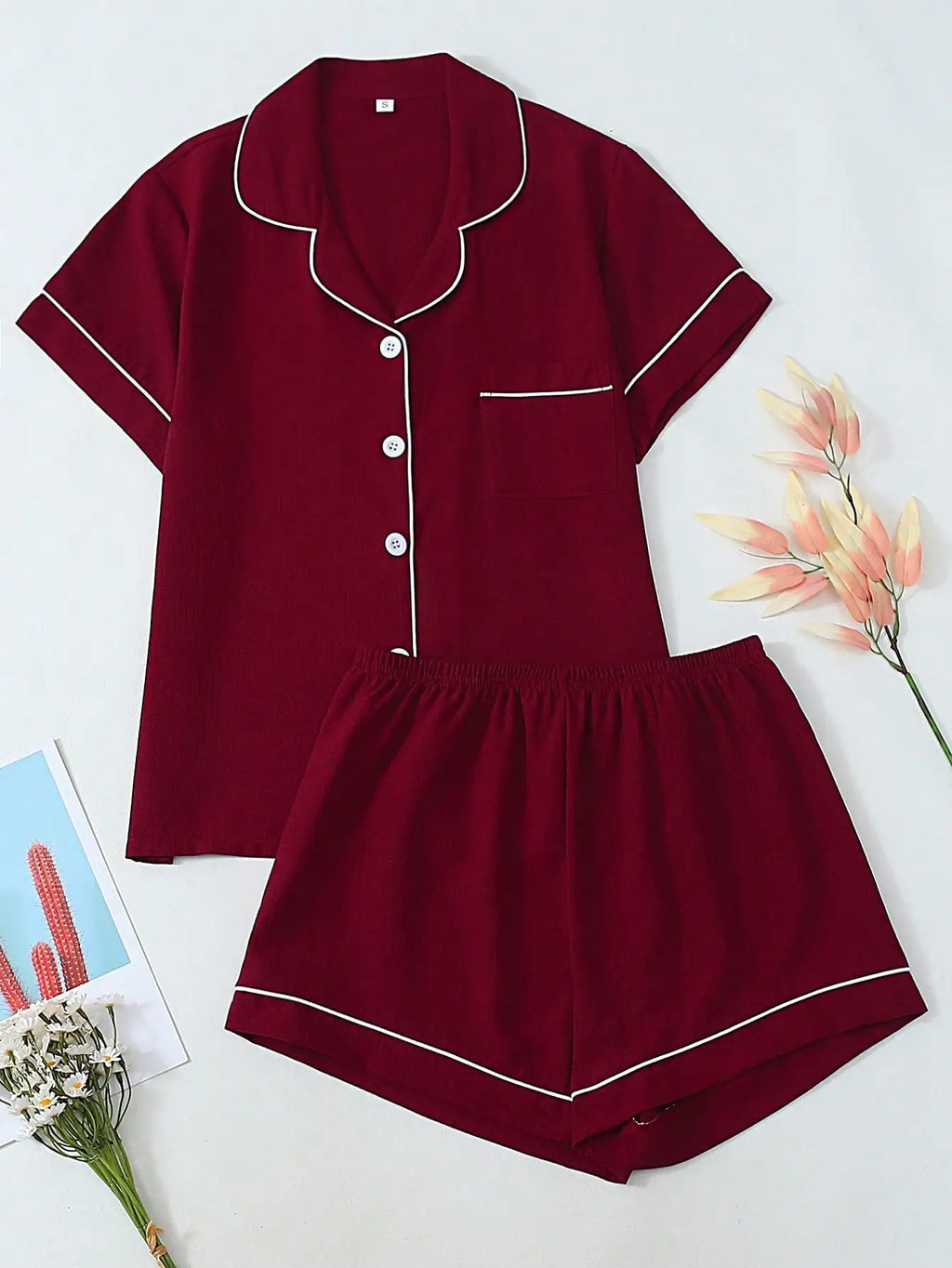 Pink Gingham Women's Pajama