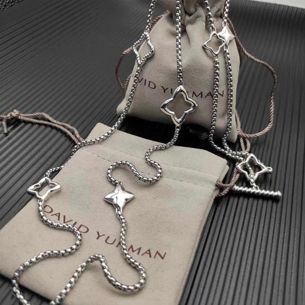 Classic Star Interlocking Pendant Necklace
