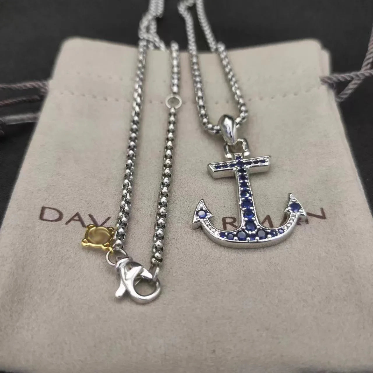 DY Classic Pendant Necklaces Elegant Designs Suitable for Men and Women