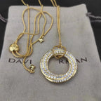DY Classic Pendant Necklaces Elegant Designs Suitable for Men and Women