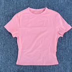 Women's  Fitting Sports T-shirt Quick Drying Short sleeve