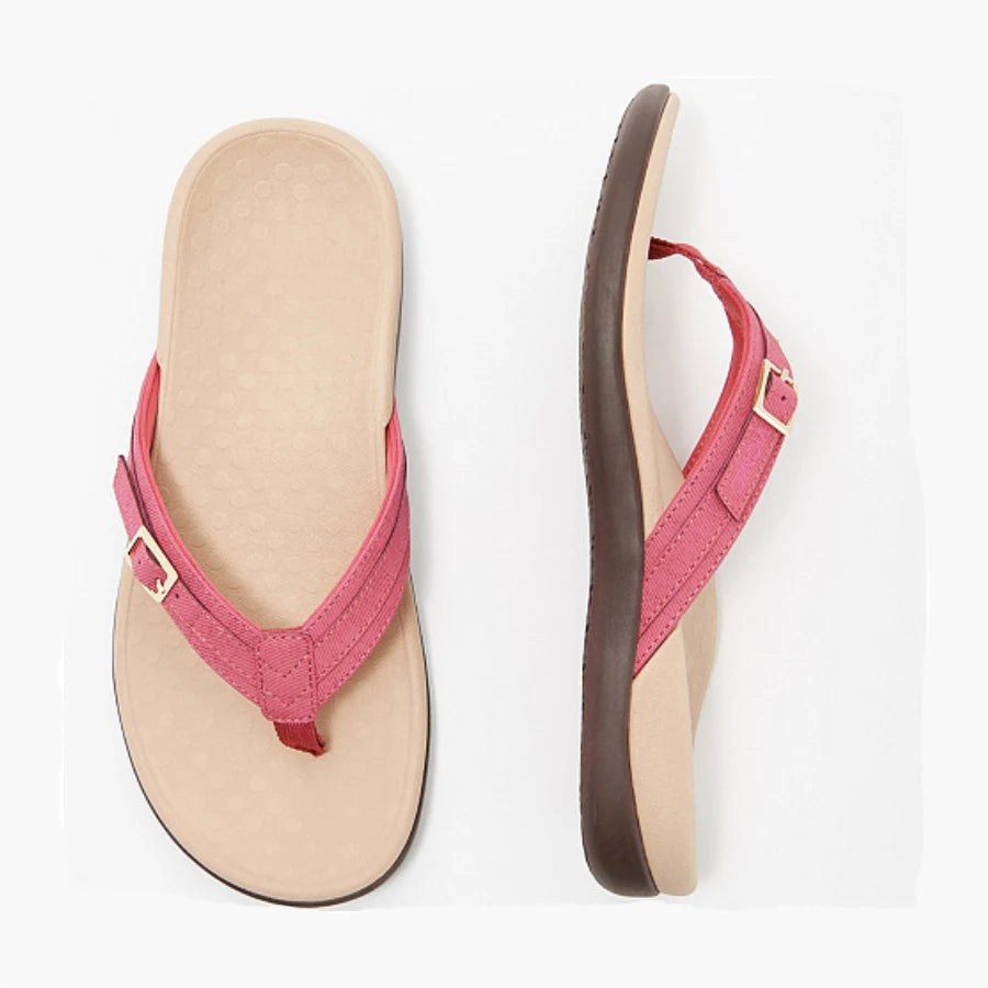 Women Sandals Arch Support Flip Flops for Plantar Fasciitis