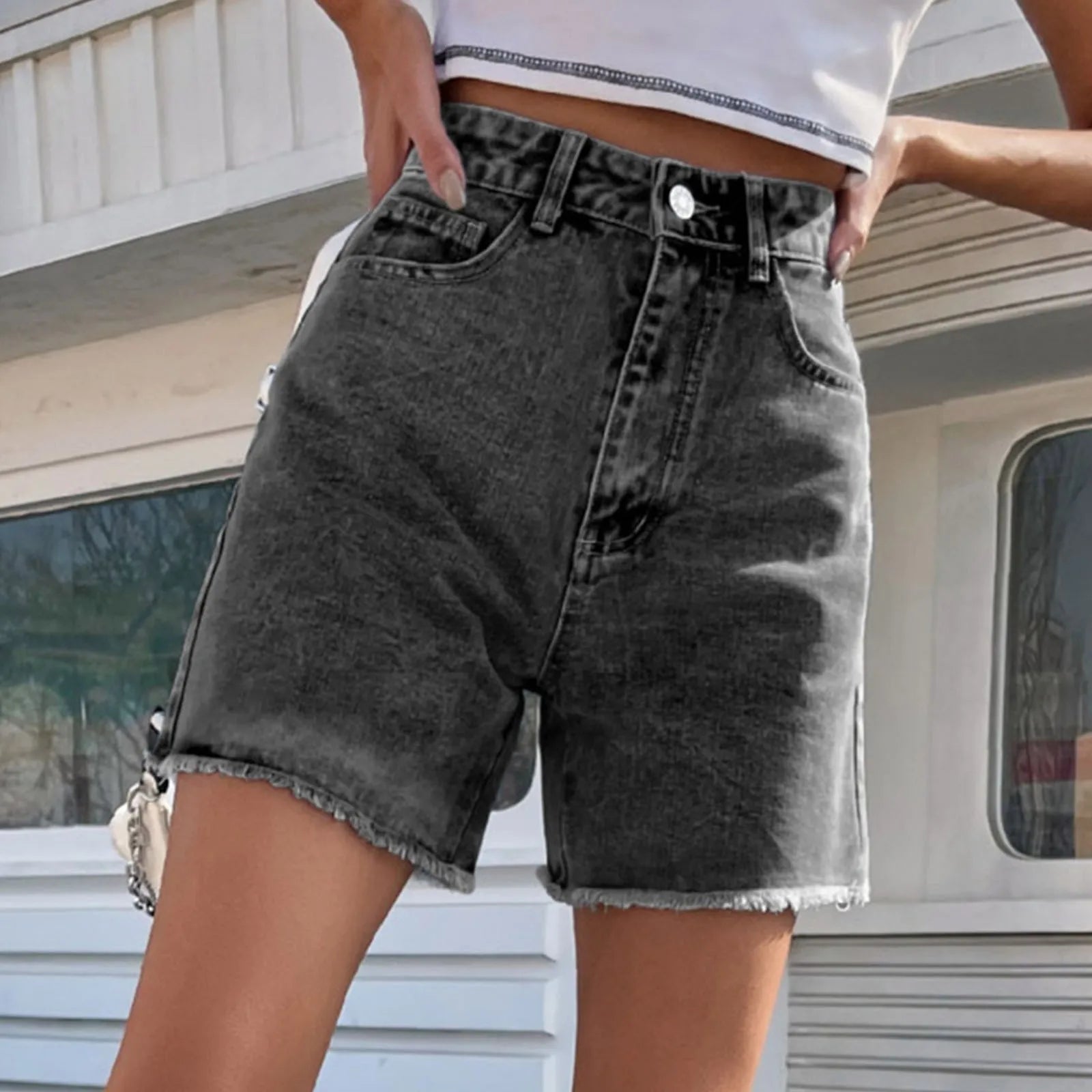 Denim Shorts Women Summer
