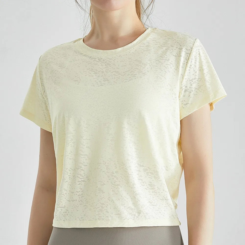 Breathable Workout top Loose Gym Clothes