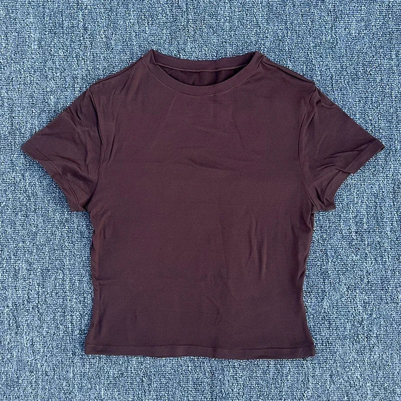 Women's  Fitting Sports T-shirt Quick Drying Short sleeve