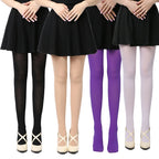 Women Opaque Pantyhose Warm Nylon Footed Stocking