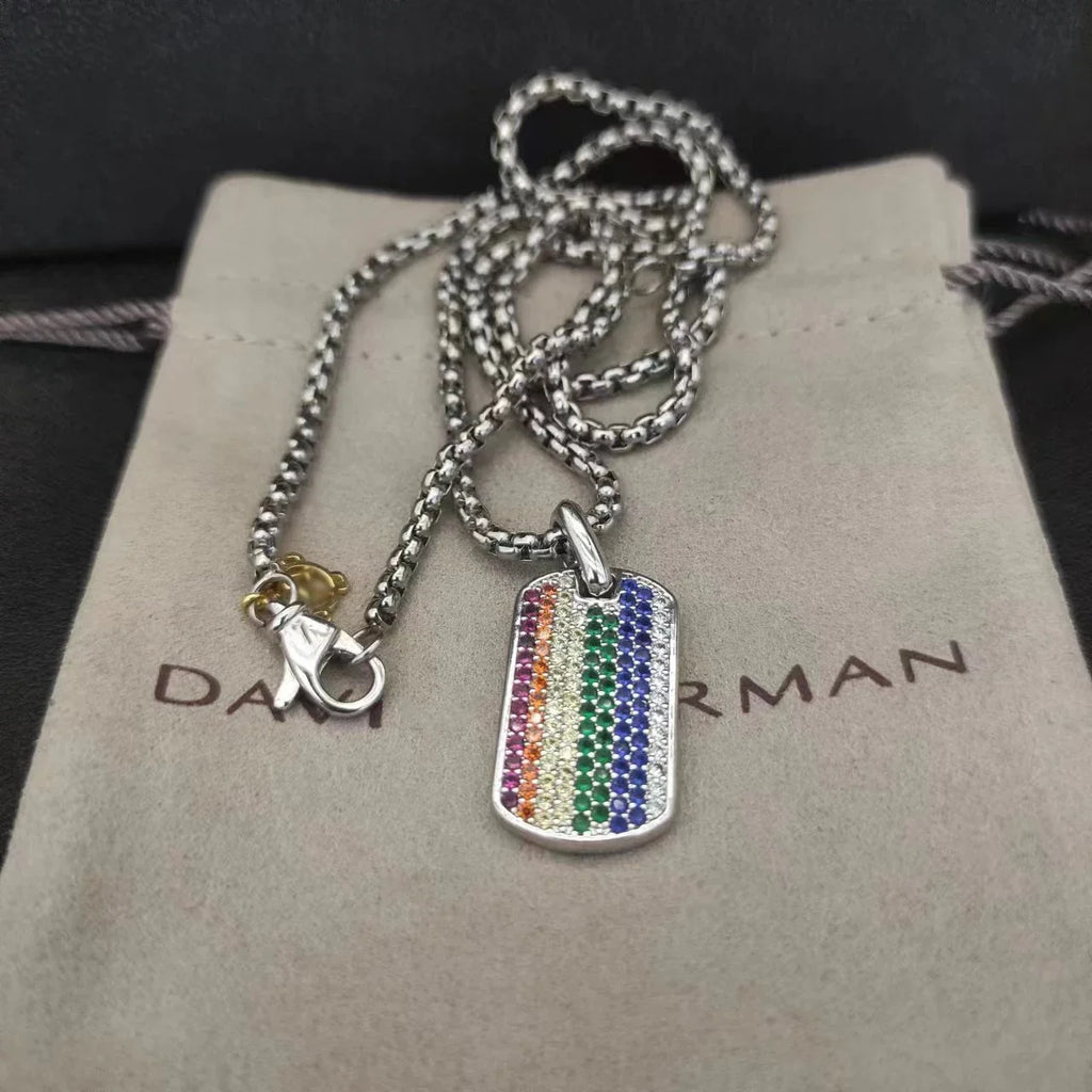 DY Classic Pendant Necklaces Elegant Designs Suitable for Men and Women