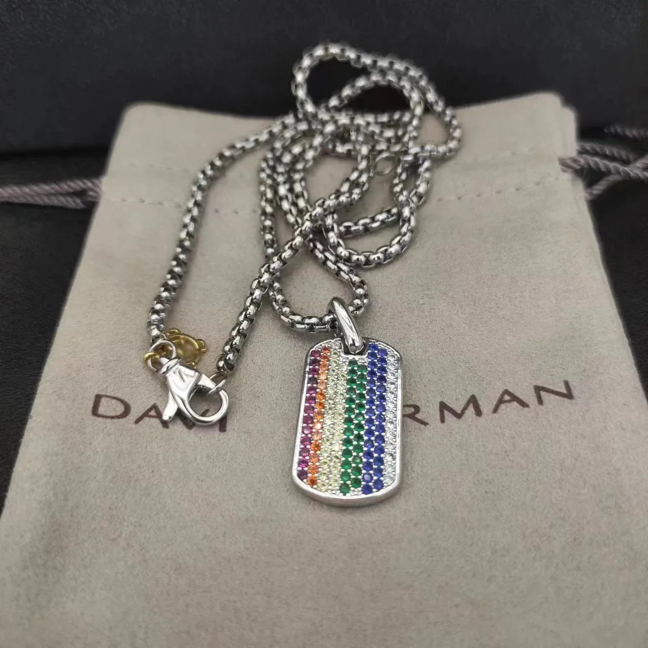 DY Classic Pendant Necklaces Elegant Designs Suitable for Men and Women