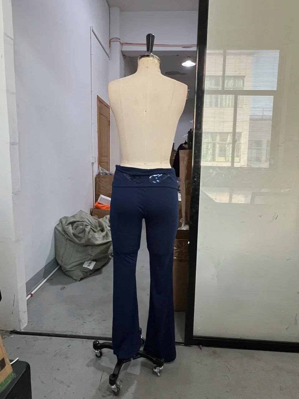 Women's Shinny Angel Wings Hooded Jacket and Pant set