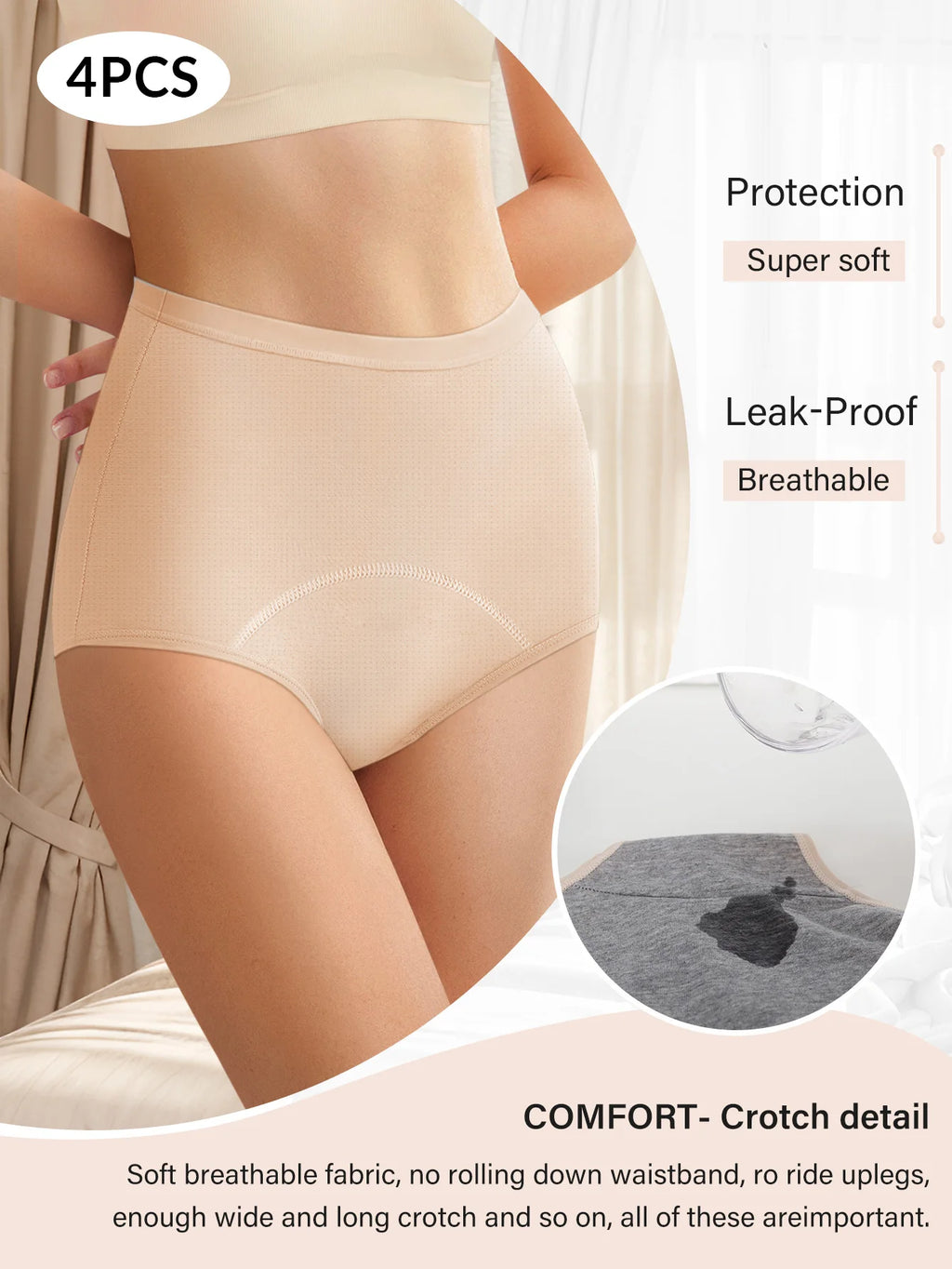 Period Underwear Flow 4 Pack