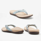 Women Sandals Arch Support Flip Flops for Plantar Fasciitis