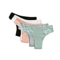 5Pcs/Set Cotton Panties Women Comfort Sexy Lingerie