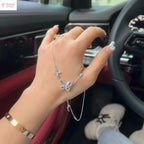 Moissanite Butterfly Fashion Women's Necklace