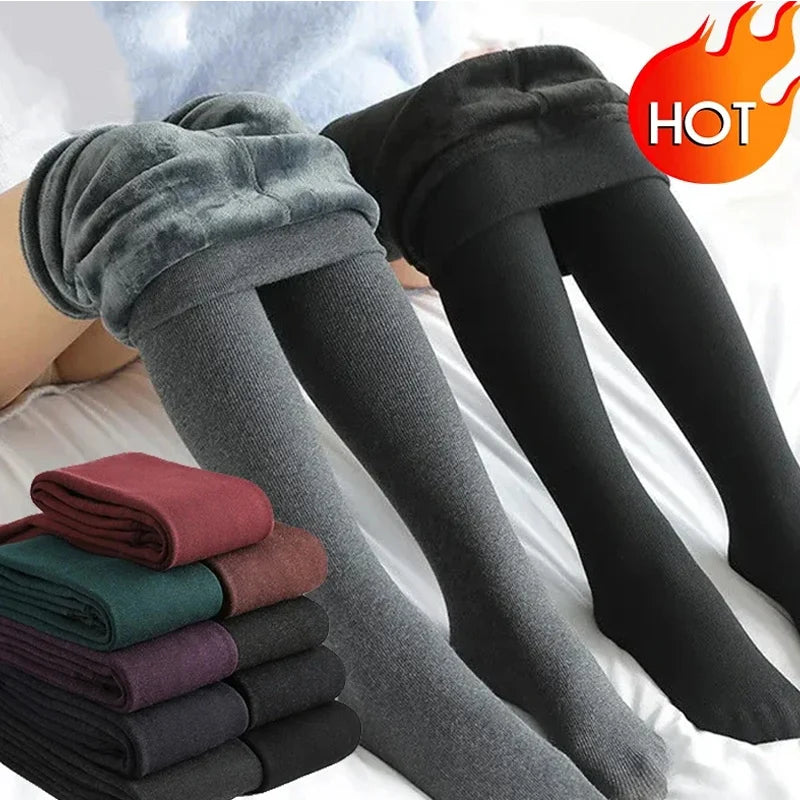 Women's Thermal Winter Tights  Sheer Velvet Pantyhose