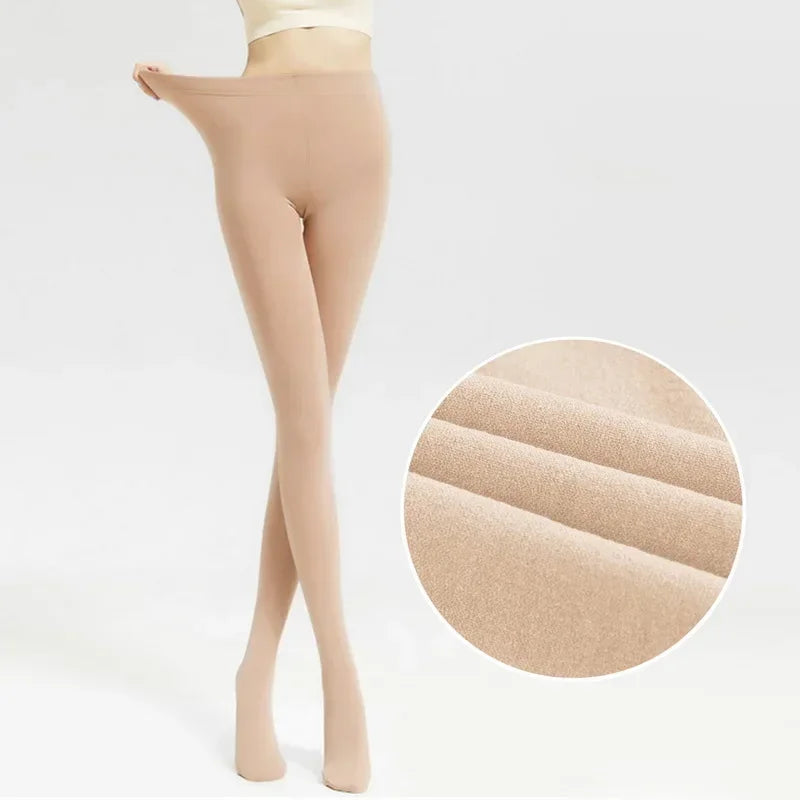 Women's Thermal Winter Tights  Sheer Velvet Pantyhose