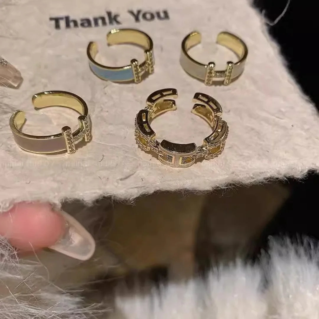 Open Adjustable Ring For Women Dainty Unique Jewelry Gift For Her