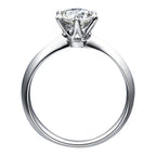 925 Sterling Silver 1-3 Ct Real Moissanite Rings Wholesale