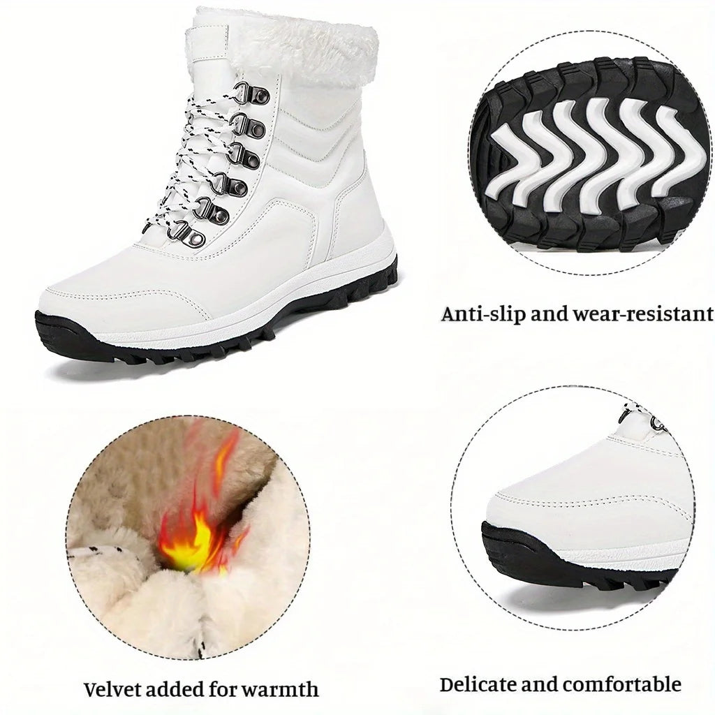 Snow Boots Outdoor Work, Quality Slip On